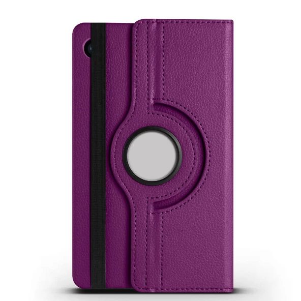 Galaxy Tab A9 Plus Dönen Standlı 360 Tablet Kılıf - Resim 5