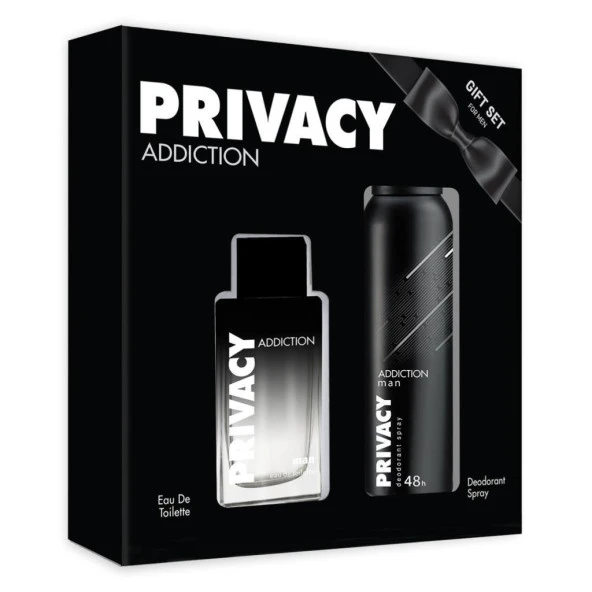 Privacy Addiction EDT 100 ml + 150 ml Deodorant Erkek Parfüm Set