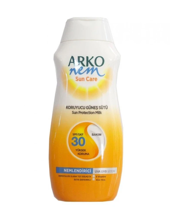 Arko Nem Sun Care Koruyucu Güneş Sütü 30 Faktör 200 Ml