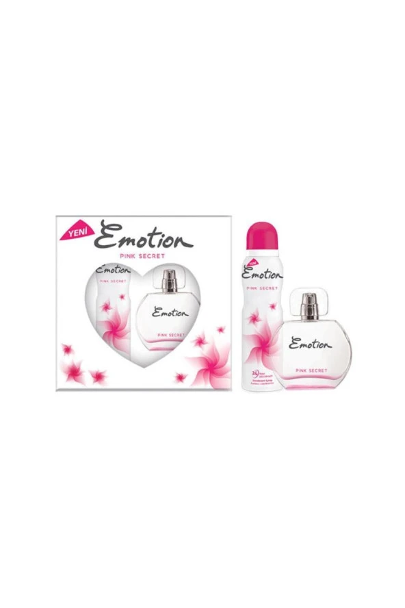 Emotion Pink Secret Edt Kadın 50 Ml + Deo 150 Ml
