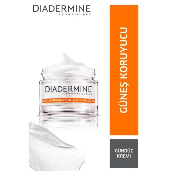Diadermine Lift + Faktör 30 Güneş Koruyucu Gündüz Krem 50 Ml Sıkılaştırıcı Kolajen - 3