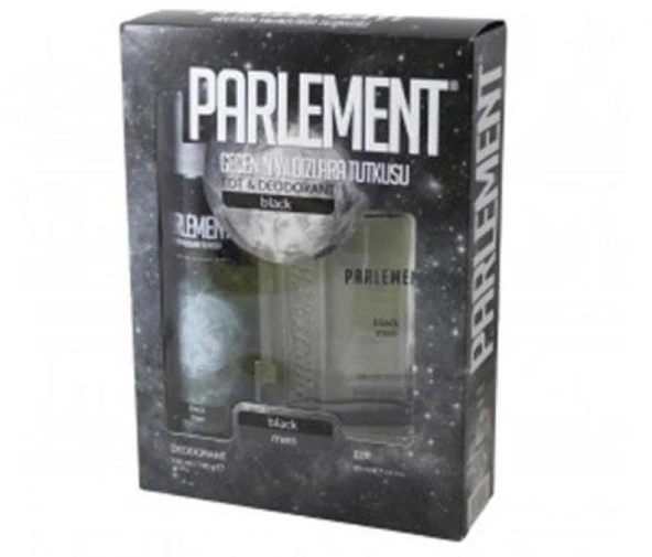 Parlement Black Erkek Set 50ml Edt + 150ml Deodorant