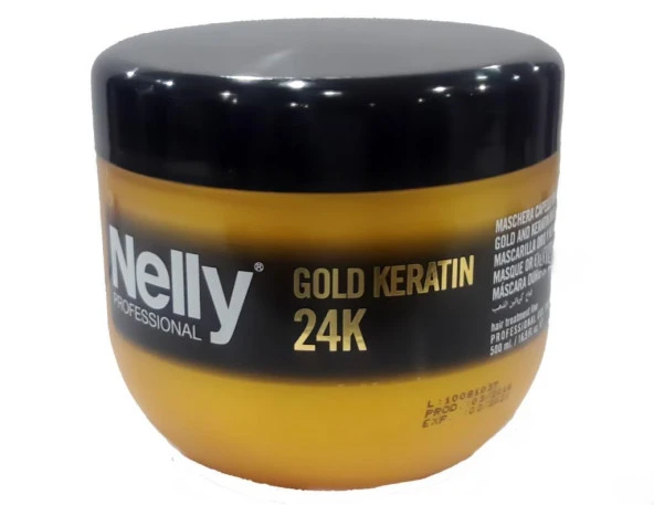 Nelly Gold Keratin 24K Maske 500 Ml