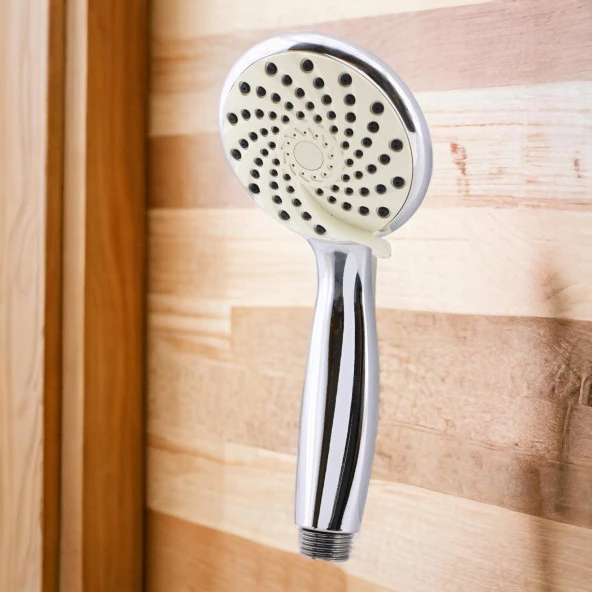 Banyo Telefon Aksesuar Tek Duş Başlığı Klasik Tek Fonksiyonlu Su Fışkırtma El Fiskiye Fışkiye