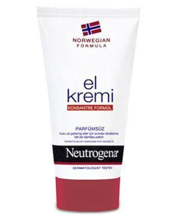 Neutrogena El Kremi Parfümsüz 75 ml
