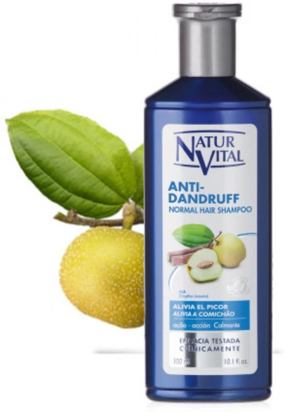 Natur Vital Hair Loss Normal Saçlar için Kepek Şampuan 300 ML Anti-Dandruff ürün görseli 1