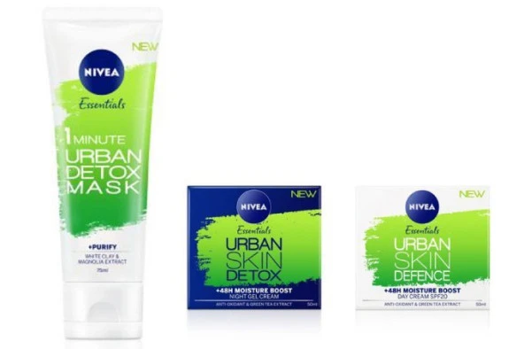 Nivea Essentials Urban Skin Detox Gece Jel Krem 50 ml SPF20 - 2