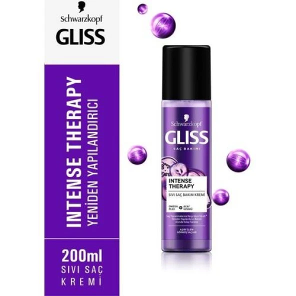 Gliss Sıvı Saç Kremi 200 ml Intense Therapy - 1