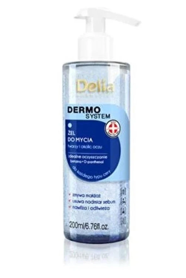 Delia Dermo System Canlandırıcı Yüz Temizleme Jeli 200 Ml
