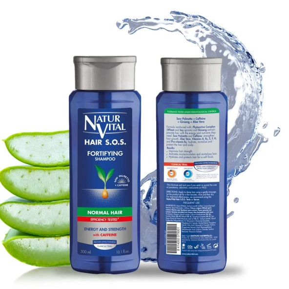 Natur Vital Hair Loss Normal Saçlar için Şampuan 300 ML