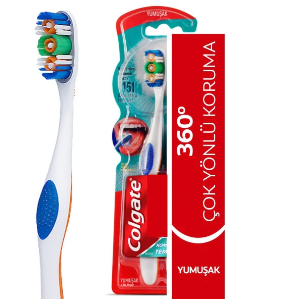 Colgate 360 Special Edition Komple Ağız Temizliği Yumuşak Diş Fırçası