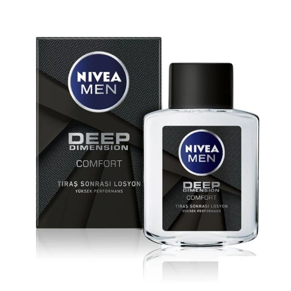 Nivea For Men After Shave Losyon Deep Dimension 100 Ml - 1