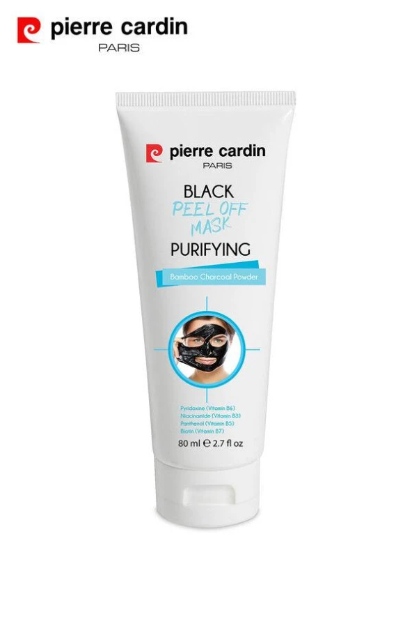 19501 - Pierre Cardin Peel Off Mask - Black 80 ml Arındırıcı Soyulabilir Siyah Maske - 3