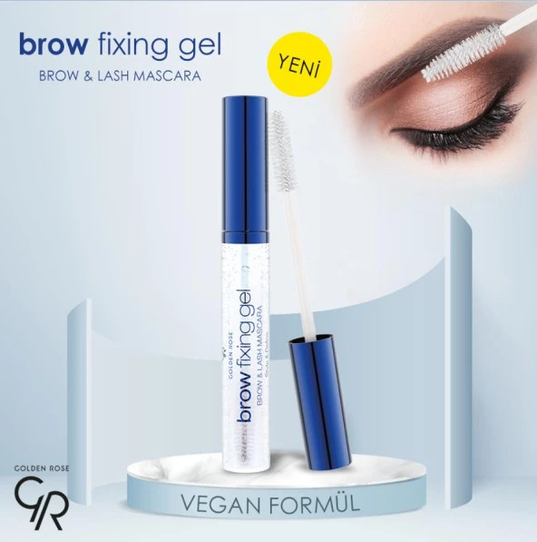 Golden Rose Brow Fixing Jel Kaş ve Kirpik Sabitleyici Maskara - Resim 2