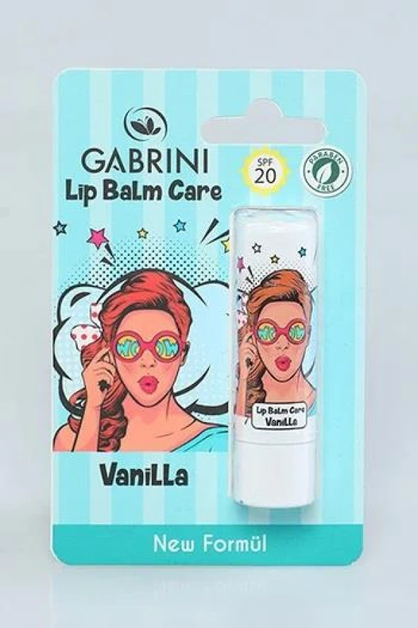 Gabrini Dudak Koruyucu Nemlendirici Lip Balm Care Vanilya