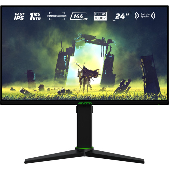 Monster Aryond A24 V1.1 24" 144Hz 1Ms Hoparlörlü Full Hd Ips Pivot Oyuncu Monitörü