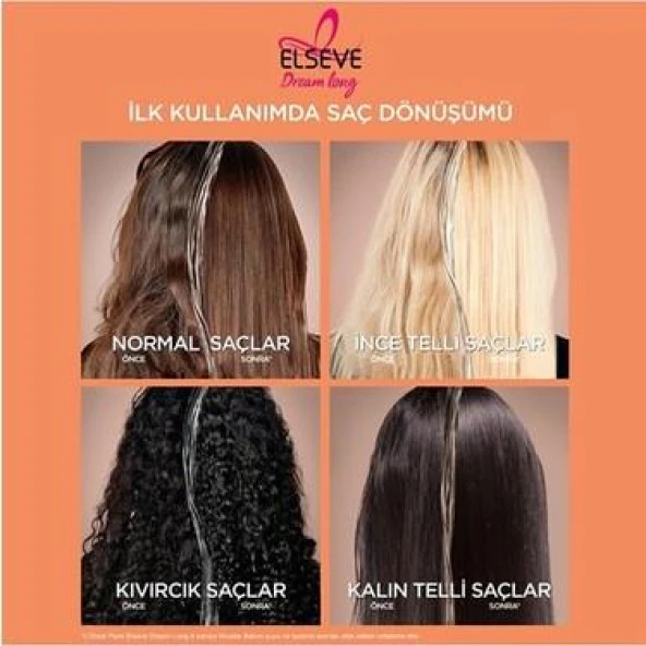 Loréal Paris Elseve Dream Long Wonder Water Mucize Bakım Suyu 200ML + Toka - 3