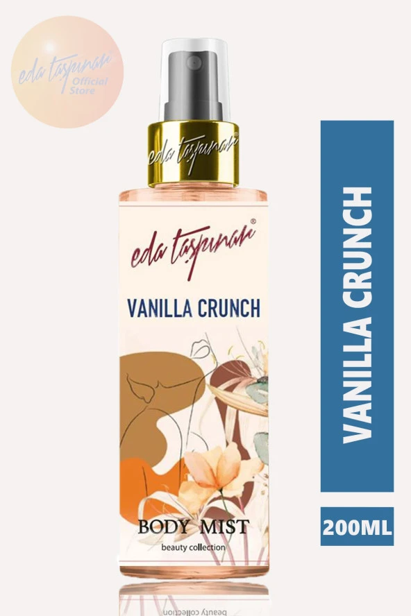 Eda Taşpınar Body Mist Vücut Spreyi 200 Ml Vanilya Crunch