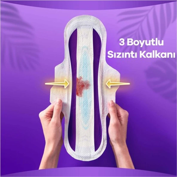 Orkid Platinum Gece Hijyenik Ped 16 Adet No : 3 - 5