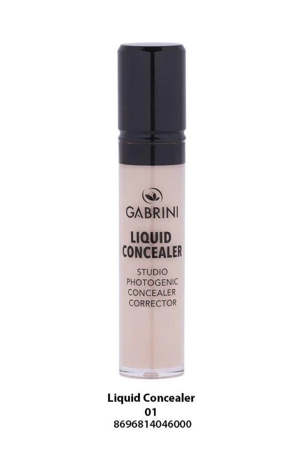 Gabrini Likit Concealer Fırçalı  Kapatıcı 01