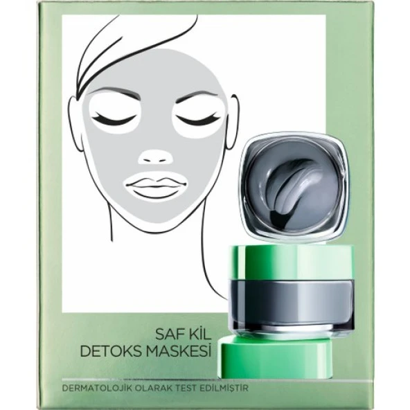 Loreal Paris Saf Kil Maske Detoks 50 Ml Pure Clay - Resim 5