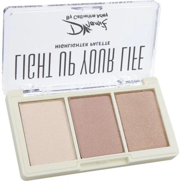 Catherine Arley Dinamik 3 lü Highlighter Paleti 02