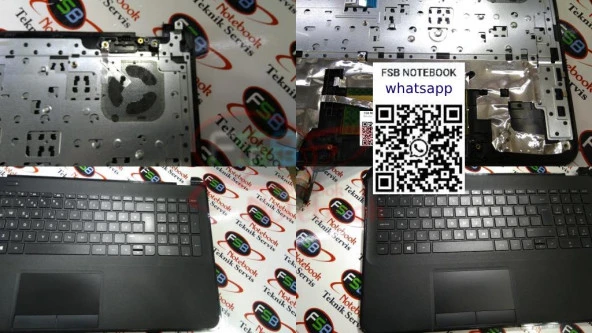 Hp 15D 15A 15-D 15-A 250 G2 255 G2 Üst Kasa Klavye Kasa - Resim 1