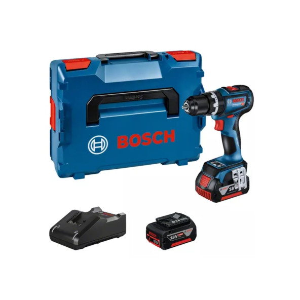 Bosch Professional GSB 18V-90 C 5.0AH Çift Akülü Darbeli Delme Vidalama - 06019K6106