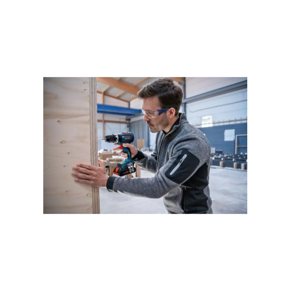 Bosch Professional GSB 18V-90 C 5.0AH Çift Akülü Darbeli Delme Vidalama - 06019K6106 - 2