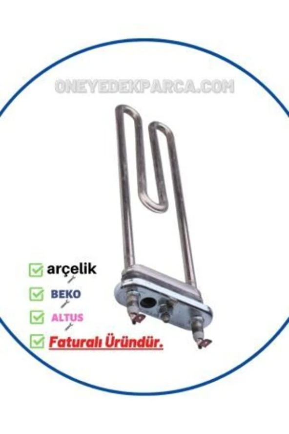 Arçelik 9146 YK Çamaşır Makinesi Rezistansı