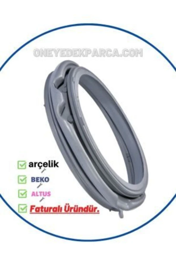 Arçelik 8123 HS Çamaşır Makinesi Körüğü Körük Lastiği ürün görseli 1
