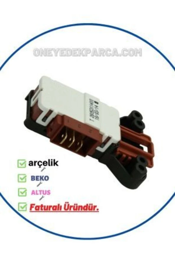 Arçelik 5104 F Çamaşır Makinesi Kapak Kilidi