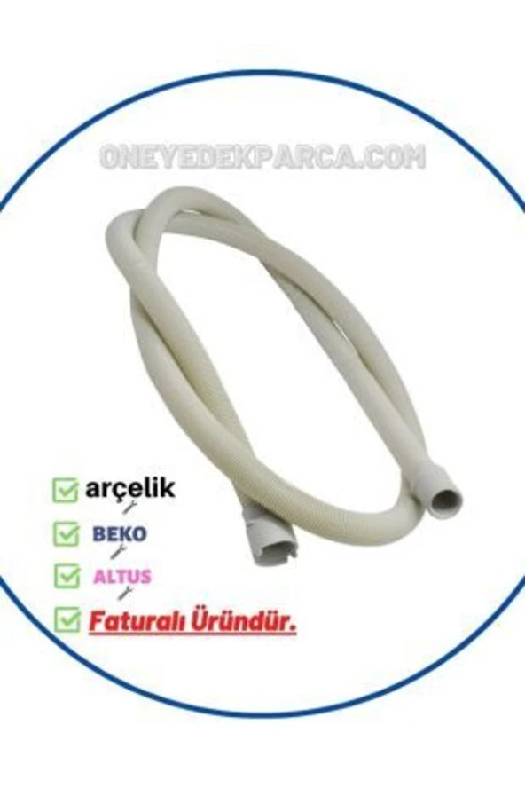 Arçelik ARY-6251 E Bulaşık Makinesi Tahliye Hortumu (Geniş Ağızlı) ürün görseli 1