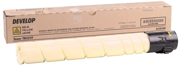 Develop TN321Y Sarı Orjinal Fotokopi Toneri ürün görseli 1