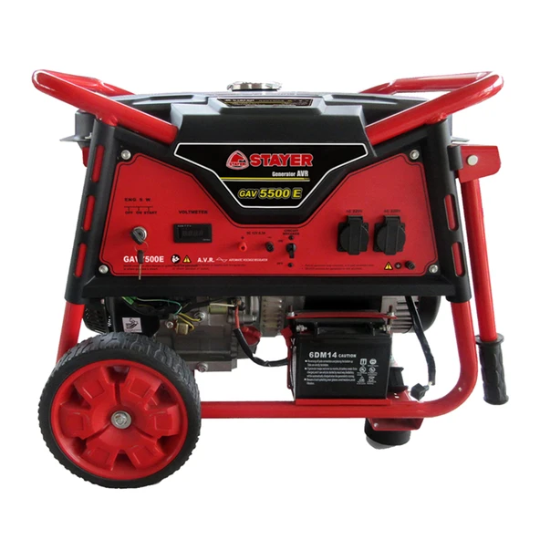 Stayer Gav5500e Benzinli Marşlı Monofaze Jeneratör 5.5 Kw