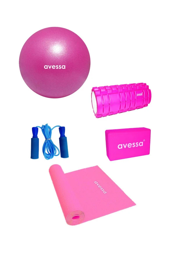 Avessa Bpt-25P Pilates Set 5li Pembe