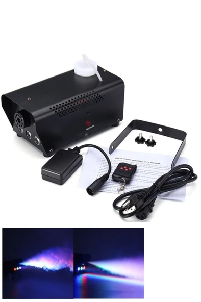 Quenlite QL-700RGB Sis Makinası 700 Watt LED Işıklı ve Kumandalı - Resim 2