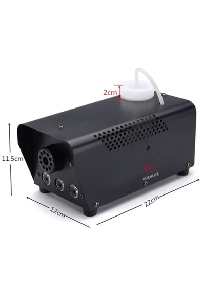 Quenlite QL-700RGB-LK Sis Makinası 700 Watt LED Işıklı ve Kumandalı (5 Litre Likitli) - Resim 7