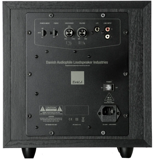 Dali SUB E 9F Subwoofer / Black - Resim 2