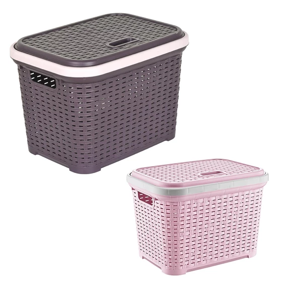 PlastArt 35 lt. Rattan Banyo/Havlu Sepeti