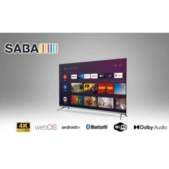 Saba 32SB6000H HD 32" 82 Ekran Uydu Alıcılı Android Smart LED TV - Resim 2