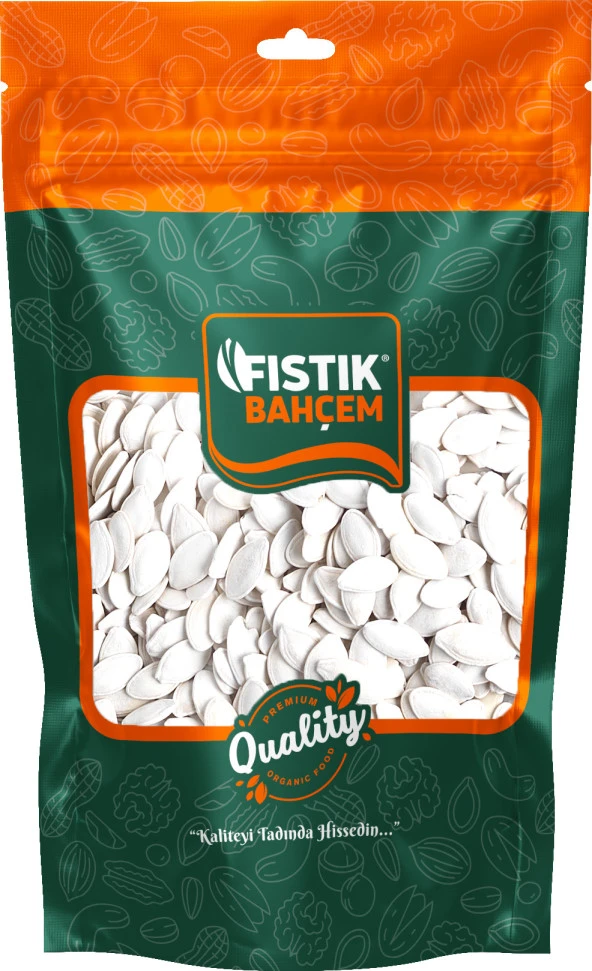 Fıstık Bahçem Kabak Nevşehir Beyaz Kavrulmuş 500 Gr