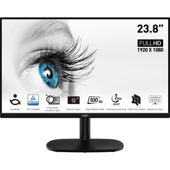 MSI Pro MP245V 23.8" 1 ms Full HD LED Monitör