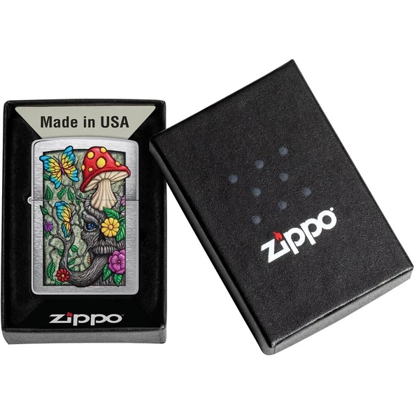 Zippo Çakmak 48635 Freaky Nature Design - Resim 3