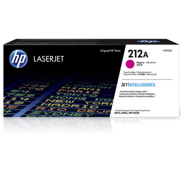 Hp 212A W2123A Kımızı Orjinal Toner