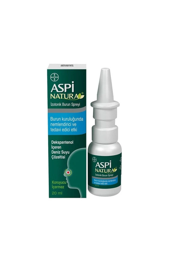 Aspinatura İzotonik Burun Spreyi 20 ml