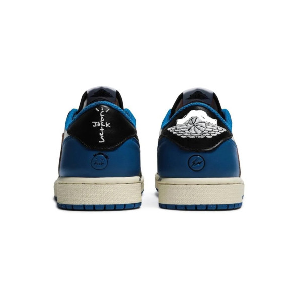 Nike Air Jordan 1 Low Travis Scott Fragment DM7866-140 Günlük Spor Ayakkabı - 2