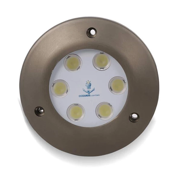 Oceanus OCL0622 Alüminyum Su Altı Aydınlatma Lambası 6 Ledli 9-30v  Beyaz