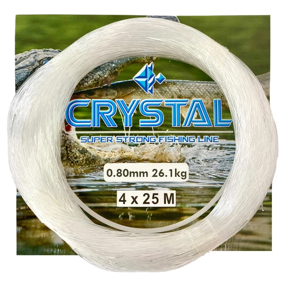Cyrstal Beyaz Poşet Misina 0.80 mm ürün görseli 1