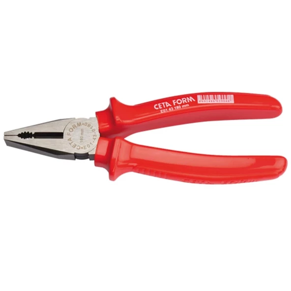 Ceta Form 160mm E01-43-0160 Kombine Pense (Polisajlı/UniGrip Sap) ürün görseli 1